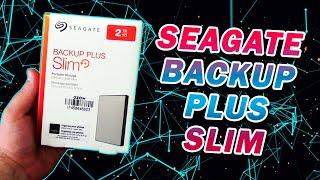 Внешний жесткий диск Seagate Backup Plus Slim (STHN2000401) 2 ТБ . Обзор.