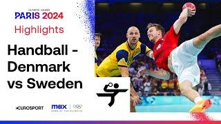 CLASSIC MATCH!  Denmark vs Sweden | Men's Handball Quarter-Final Highlights #Paris2024