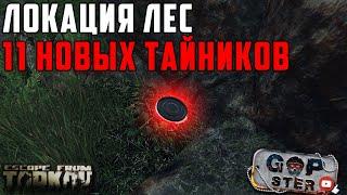 Тарков 12.9. Новые Тайники на карте Лес. Tarkov 12.9 hidden caches woods