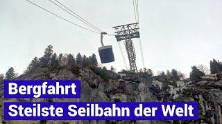 Käthi 2.0 - Schilthorn - Bergfahrt - die steilste Seilbahn der Welt