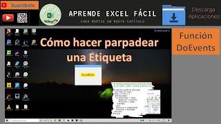 Cómo hacer parpadear una etiqueta Excel