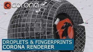 Droplets & Fingerprints in Corona Renderer - Poliigon Textures | 3Ds Max | Tutorials for beginners