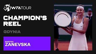 Maryna Zanevska | 2021 Gdynia | WTA Champion's Reel