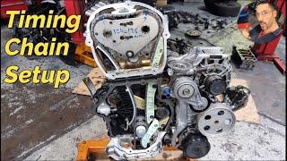 Audi Q5 Engine Timing Chain How To Setup Step By Step