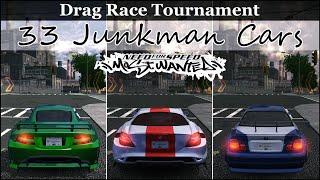 Junkman Cars Drag Race Tournament | NFS MW 2005