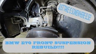 BMW E70 (2008 X5) Front Suspension Rebuild