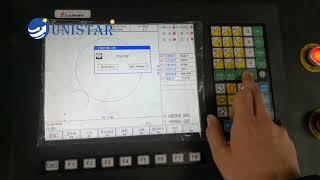 Demonstration of plasma cutting machine configuration with Starfire system