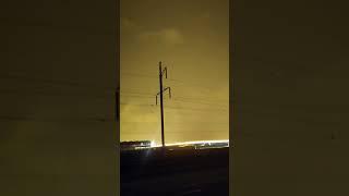 НЛО над городом. UFO