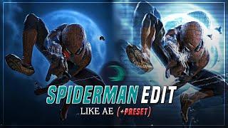 Ae Like Spider Man Edit Alight Motion (+Preset)