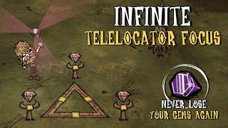 How to use Telelocator Focus at no Cost (Don't lose your Gems) - Don't Starve Together | DST