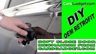 Car Soft Close Door Mechanism CARSGADGET Aftermarket Automatic Door Suctions System OEM retrofit