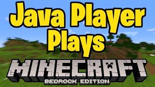 Minecraft Java Player Plays Bedrock.. | How Bad Is Bedrock Edition?