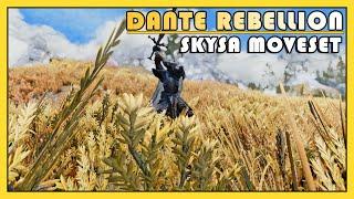 Skyrim SE Animation Showcase l Dante Rebellion - SkySA AMR Moveset