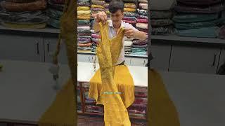 New Yellow Green  Peplum Sharara Suits  Partywear Dresses  Shree Siyala Boutique #dress