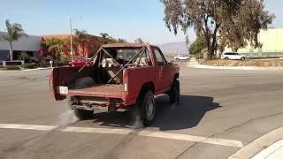 4wd burnout in the bronco