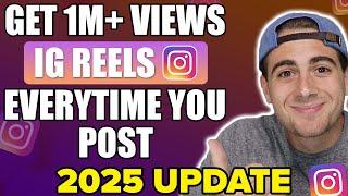 How To SKYROCKET Your Views on Instagram Reels in 2025 (go viral on Instagram GUARANTEED)