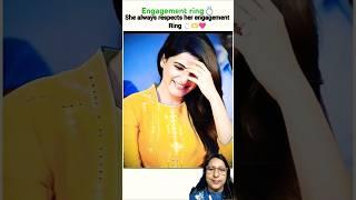 Engagement ring#entertainment #reactionshorts #love  #wowmummy #bollywood #shorts #song #treanding