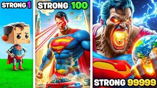 Weakest To STRONGEST SUPERMAN In GTA 5!