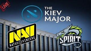 NaVi vs Spirit Game 2 Live - CIS LB Main Qualifiers bo3 - Kiev Major 2017