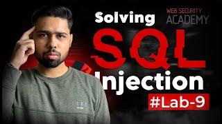 PortSwigger SQL Injection Lab-9 | Retrieving data from other tables