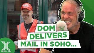 Postman Dom delivers to secret locations... | The Chris Moyles Show | Radio X