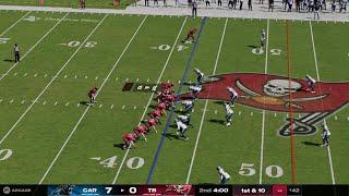 Madden NFL 25 | Carolina Panthers vs Tampa Bay Buccaneers | Round 13 | Gameplay PS5