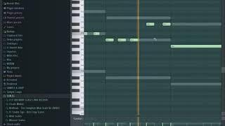 Deep house beat Tutorial FL STUDIO