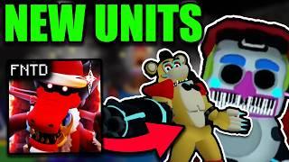 *NEW* SECURITY BREACH UNITS + NEW MAP! (Five Nights TD Leaks)