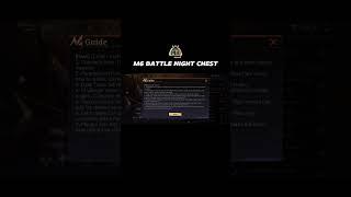 FREE EPIC SKIN AT YOUR OWN CHOICE - M6 BATTLE NIGHT CHEST  #mlbbshorts