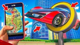 723 IQ VERSTECK von VERBOTENEN AUTO in GTA 5 (Hide & Seek)