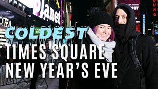 How to Survive the Coldest Times Square New Year's Eve | New York City