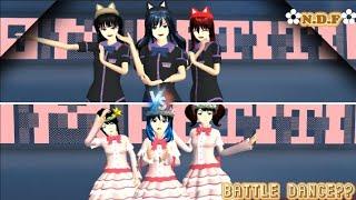 N.D.F #6 [ Battle Dance ] || Drama Sakura School Simulator