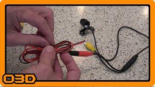 Car Camera Wiring Tip - Using the red tail wire for power