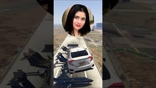 ducky bhai family car jump test #duckybhai #muneebbhai #aroobjatoi #adonivplays#shorts#treanding
