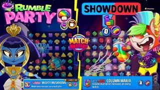 5 GAMES NEW RUMBLE TARTY/ Mighty Mushrooms+Blow'Em Up/ 5 GAMES SHOWDOWN Column Mania+Rainbow 