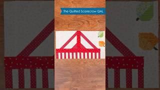 The FINAL block for the Quilted Scarecrow Quilt Along!