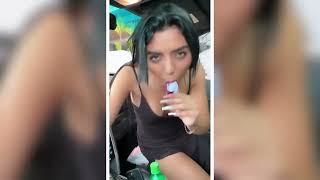 Hot Nipple Babe #tiktok #shorts #bigbank #nobratiktokchallenge2023 1080p