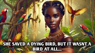 She Saved A Dying Bird, But It Wasn't A Bird At All #africantales #folktales #tales.