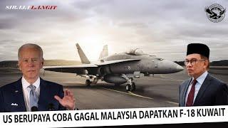 TAK MAHU KUASA TUDM MENINGKAT !! US Tak Berikan Kululusan Kuwait Untuk Menjual F-18 Kepada Malaysia