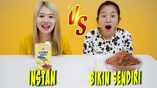 TANTANGAN MAKAN INSTAN ATAU BIKIN SENDIRI!! KOK JADI GINI!!