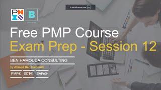 Free PMP Training: Full Session 12