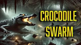 Crocodile Swarm (2023) [Horror] [Thriller] 🪂 Trapped in a Deadly Underground Nest! ️ Full Movie