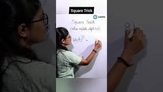 Square Trick #square #squaretrick #squareroot #shorts