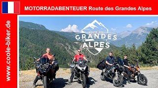 Motorcycle adventure Route des Grandes Alpes - travel documentary - 4K - Coole-Biker