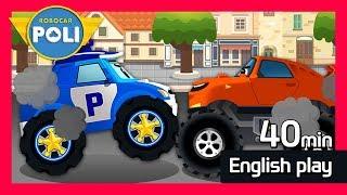 English Special play for Kids | 40min |Robocar Poli Game