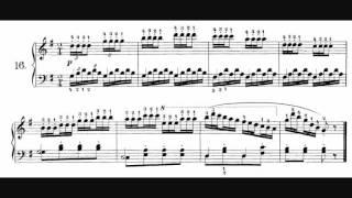 Czerny - Op.821 - 160 Eight-Measure Exercises (selection) (part 1)