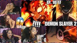 OMG WHAT??!!! SO SICK I CAN'T!! | Demon Slayer: Kimetsu no Yaiba Season 2 Episode 10/17 Reaction