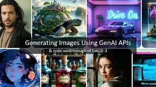 Image Generation APIs: DALL-E 3 code walkthrough