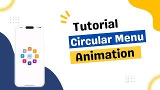 Flutter Animation - Circular Menu Flutter