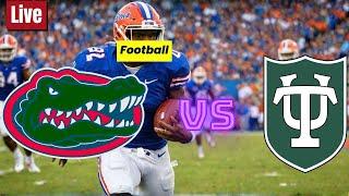 Florida vs Tulane Live | NCAA Division I NCAA FBS football season Raymond James Stadium 2024